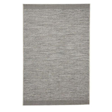 Stitch 9682 Durable Stain-Resistant Weatherproof Flatweave In-Outdoor Silver/Black Rug-Think Rugs-Rug Love - The Most Loved Rug Store